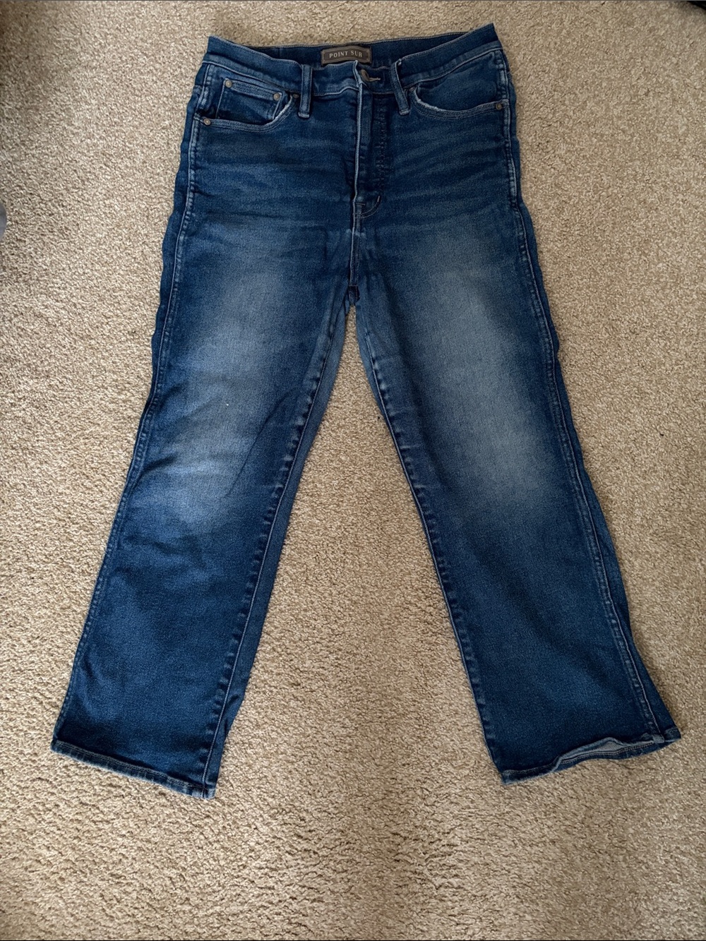 Point Sur 11โ Kick Crop Jeans 30